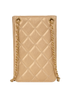 CC Charm Phone Holder Crossbody, back view